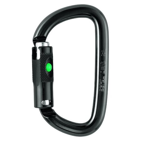 Sunbelt Carabiner, Climbing, Am'D, Petzl 3.9" x0.6" x4.9" A-B1ABM18